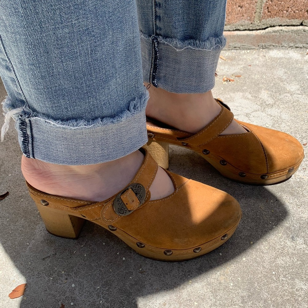 Vintage sbicca clogs